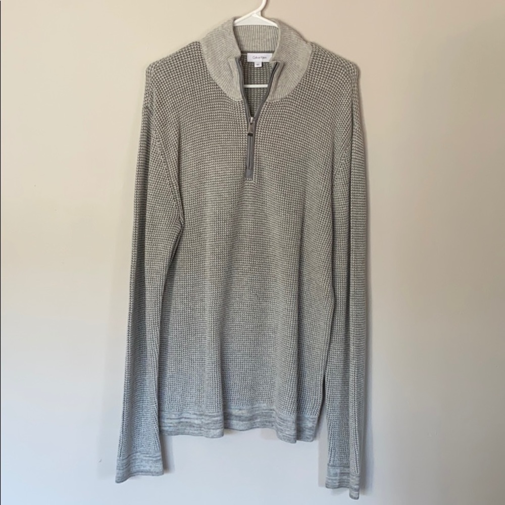 Calvin Klein quarter zip sweater